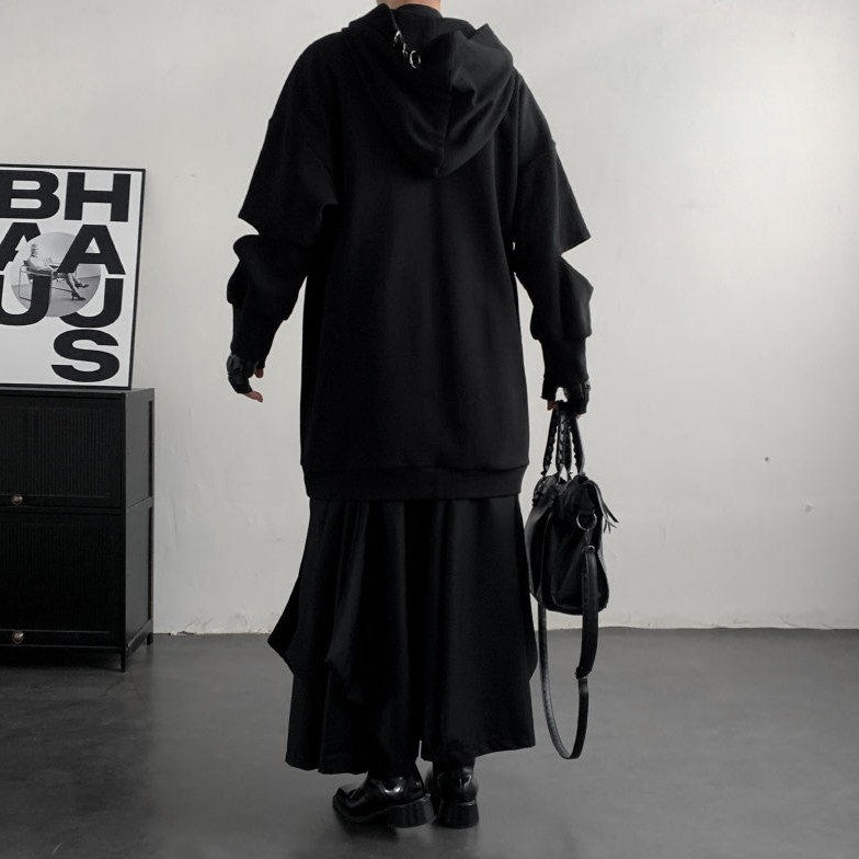 ダークスタイル フーディー ケープガウン