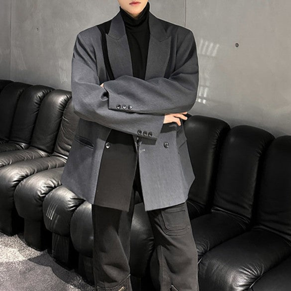 ツートンカラーデザイン リーファーカラージャケット