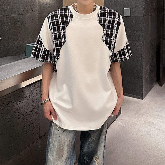 パッチワーク デザイナーズ ハーフスリーブTシャツ