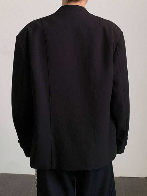 ダークスタイリッシュ スタンドカラージャケット