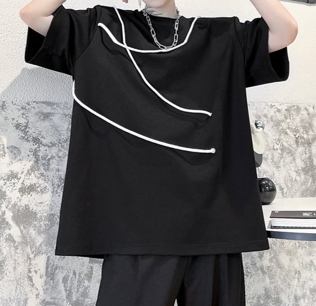 コードデザイン ハーフスリーブ Tシャツ