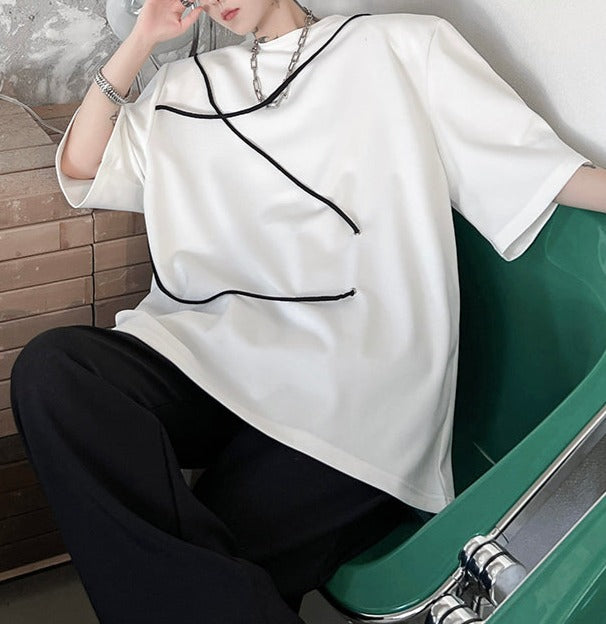 コードデザイン ハーフスリーブ Tシャツ