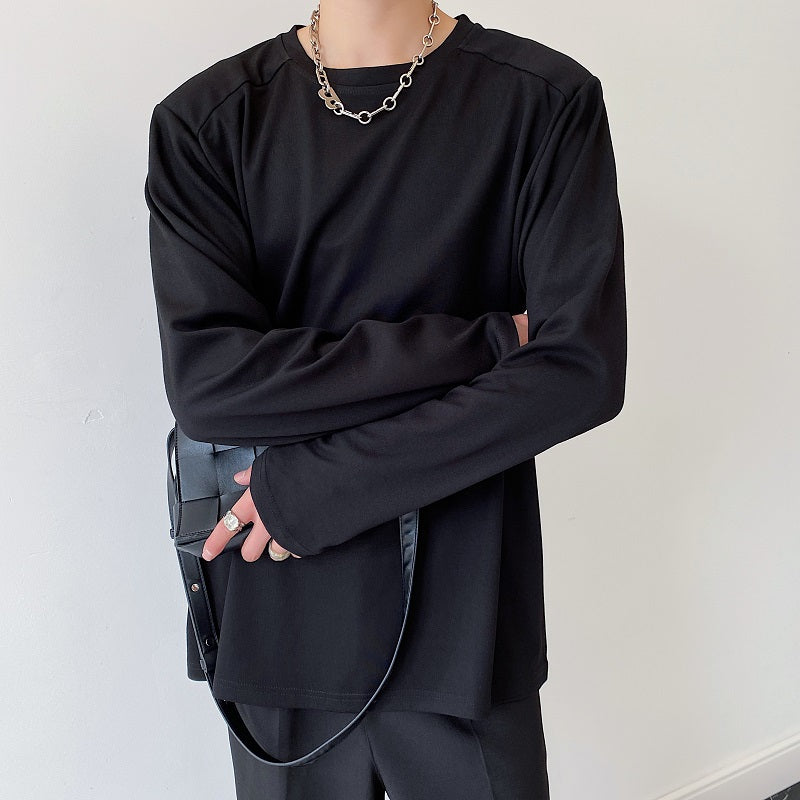 ショルダー パッド ロングスリーブTシャツ