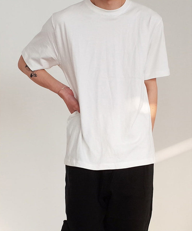 ラウンドネック ショートスリーブ Tシャツ