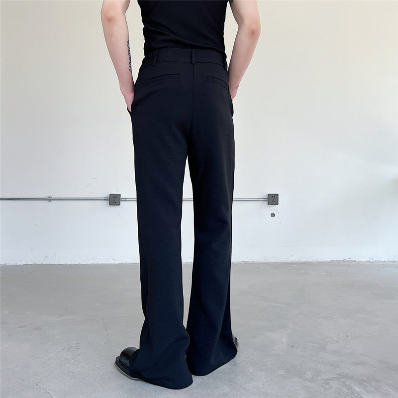 レトロチック デザイン フレアパンツ