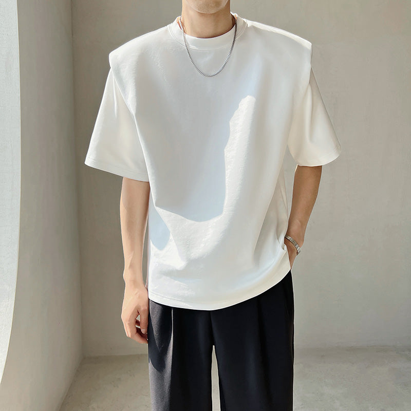 ショルダーパッド ショートスリーブ Tシャツ