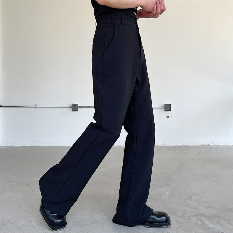 レトロチック デザイン フレアパンツ