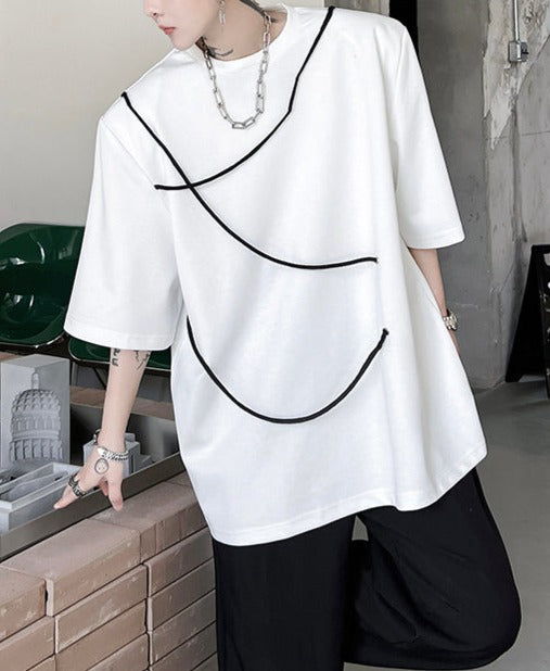 コードデザイン ハーフスリーブ Tシャツ