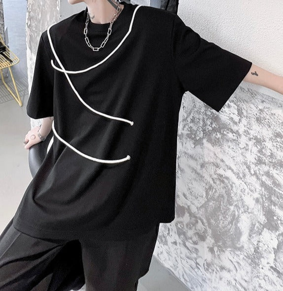 コードデザイン ハーフスリーブ Tシャツ