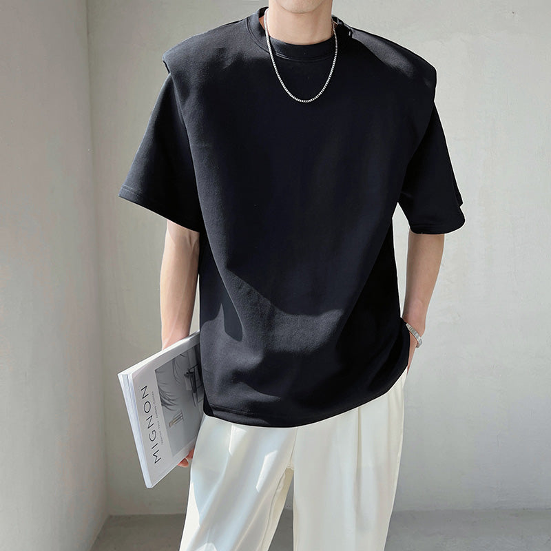 ショルダーパッド ショートスリーブ Tシャツ
