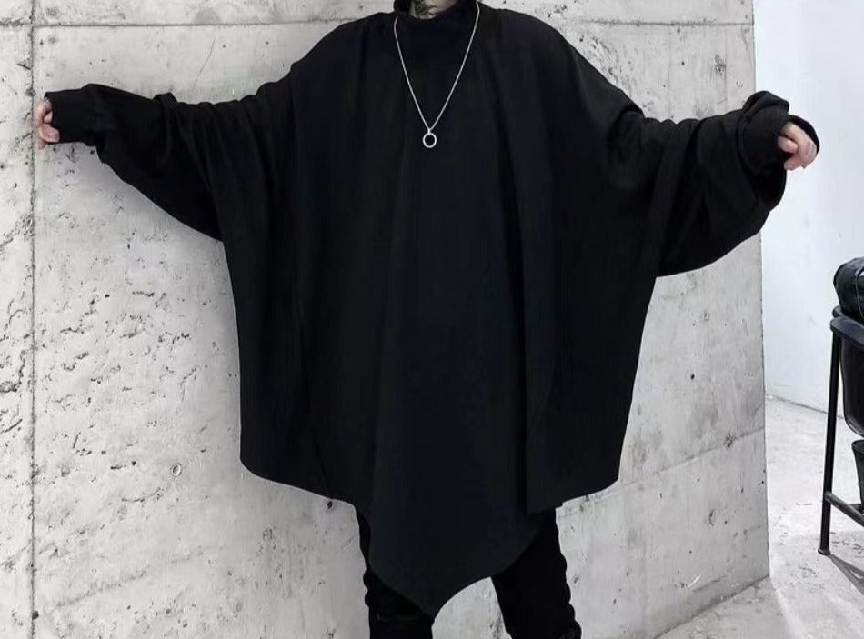 ハイネック ロングスリーブ スウェットシャツ