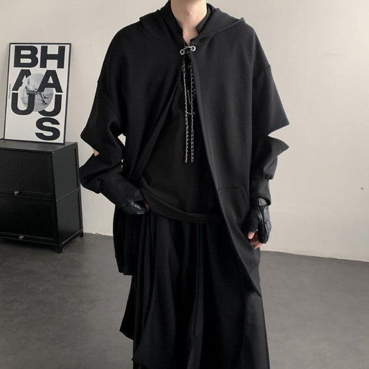 ダークスタイル フーディー ケープガウン