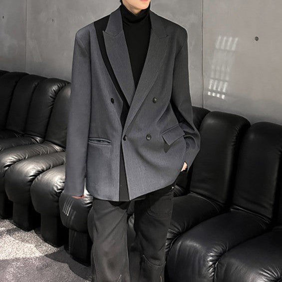 ツートンカラーデザイン リーファーカラージャケット