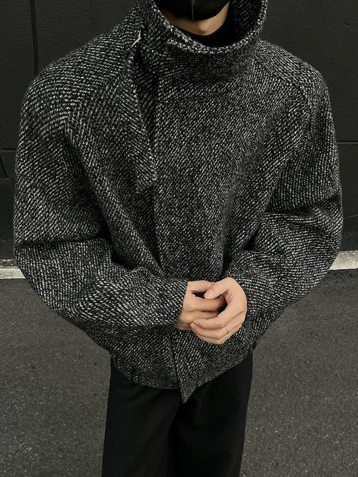 レトロツイル スタンドカラージャケット