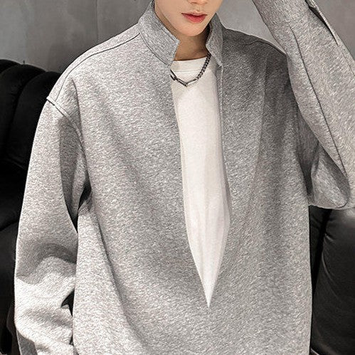 ディープＶネック スウェットジャケット