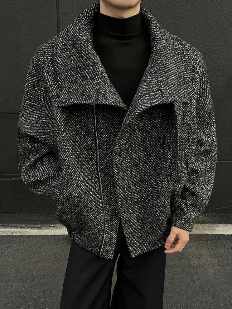 レトロツイル スタンドカラージャケット