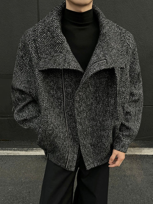 レトロツイル スタンドカラージャケット