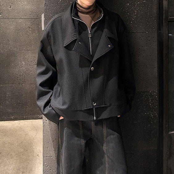 レイヤードテイスト ツインカラージャケット