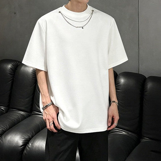 アタッチドメタルチェーン ハーフスリーブTシャツ
