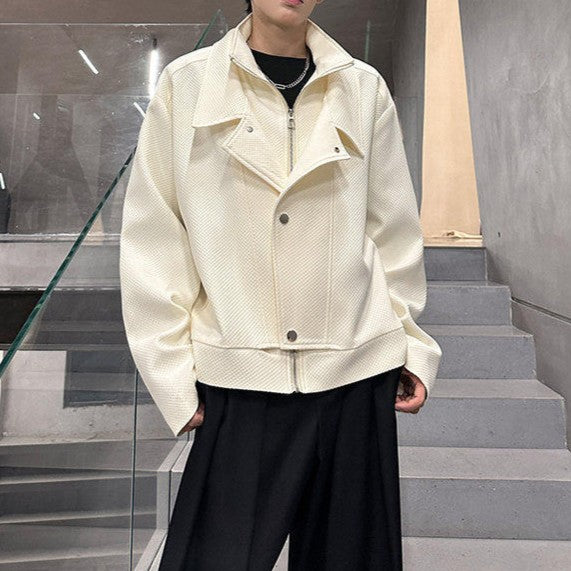 レイヤードテイスト ツインカラージャケット