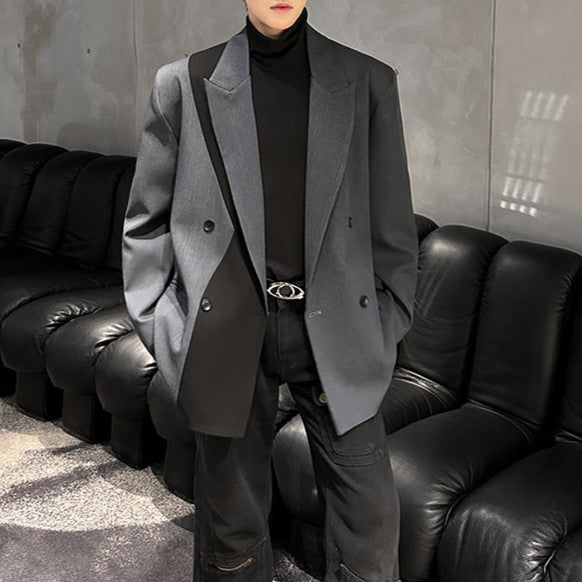 ツートンカラーデザイン リーファーカラージャケット