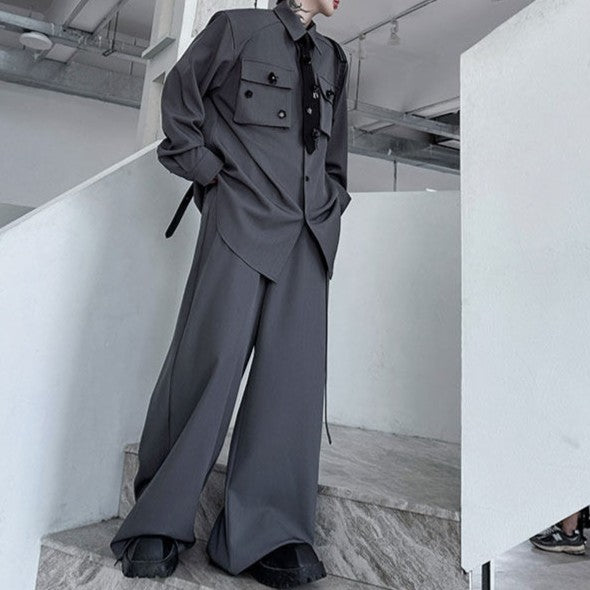 ネクタイアタッチド ビッグポケット セットアップ