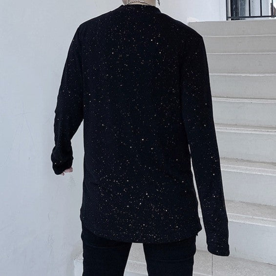 スタッディドパターン ロングスリーブTシャツ