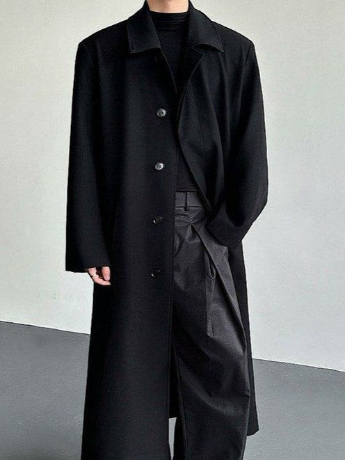 SPRING ダークスタイル トレンチコート