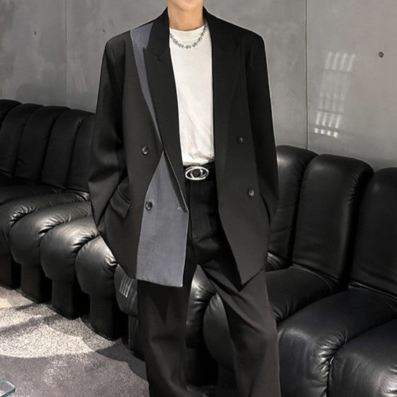 ツートンカラーデザイン リーファーカラージャケット