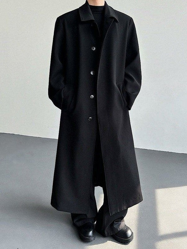 SPRING ダークスタイル トレンチコート