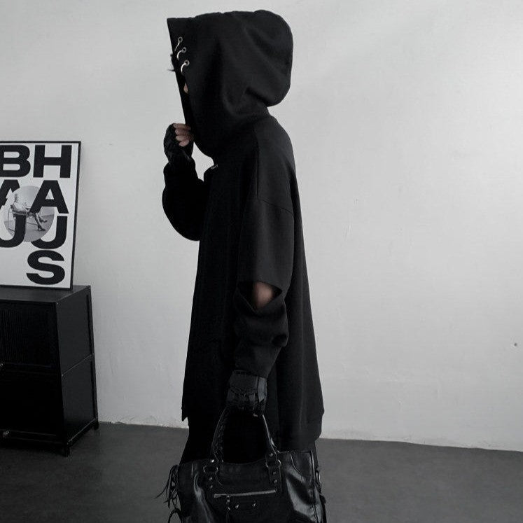 ダークスタイル フーディー ケープガウン