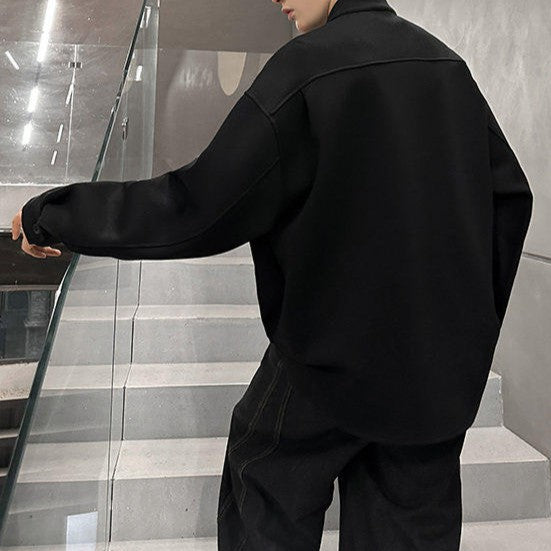 ディープＶネック スウェットジャケット