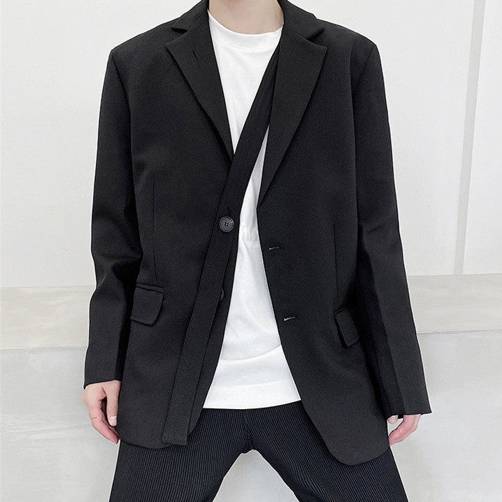 スランティングベルト デザイナーズ テーラードジャケット