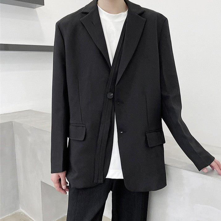 スランティングベルト デザイナーズ テーラードジャケット