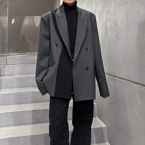 ツートンカラーデザイン リーファーカラージャケット