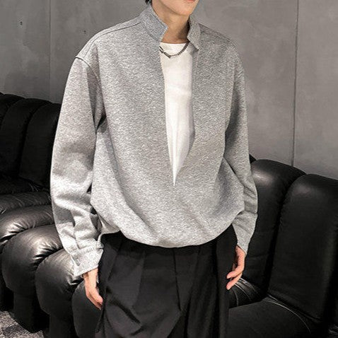 ディープＶネック スウェットジャケット