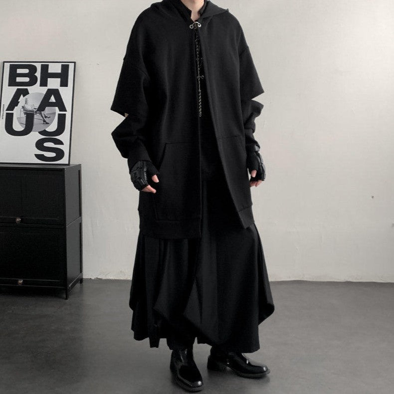 ダークスタイル フーディー ケープガウン