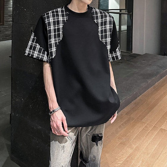 パッチワーク デザイナーズ ハーフスリーブTシャツ