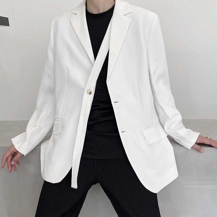 スランティングベルト デザイナーズ テーラードジャケット